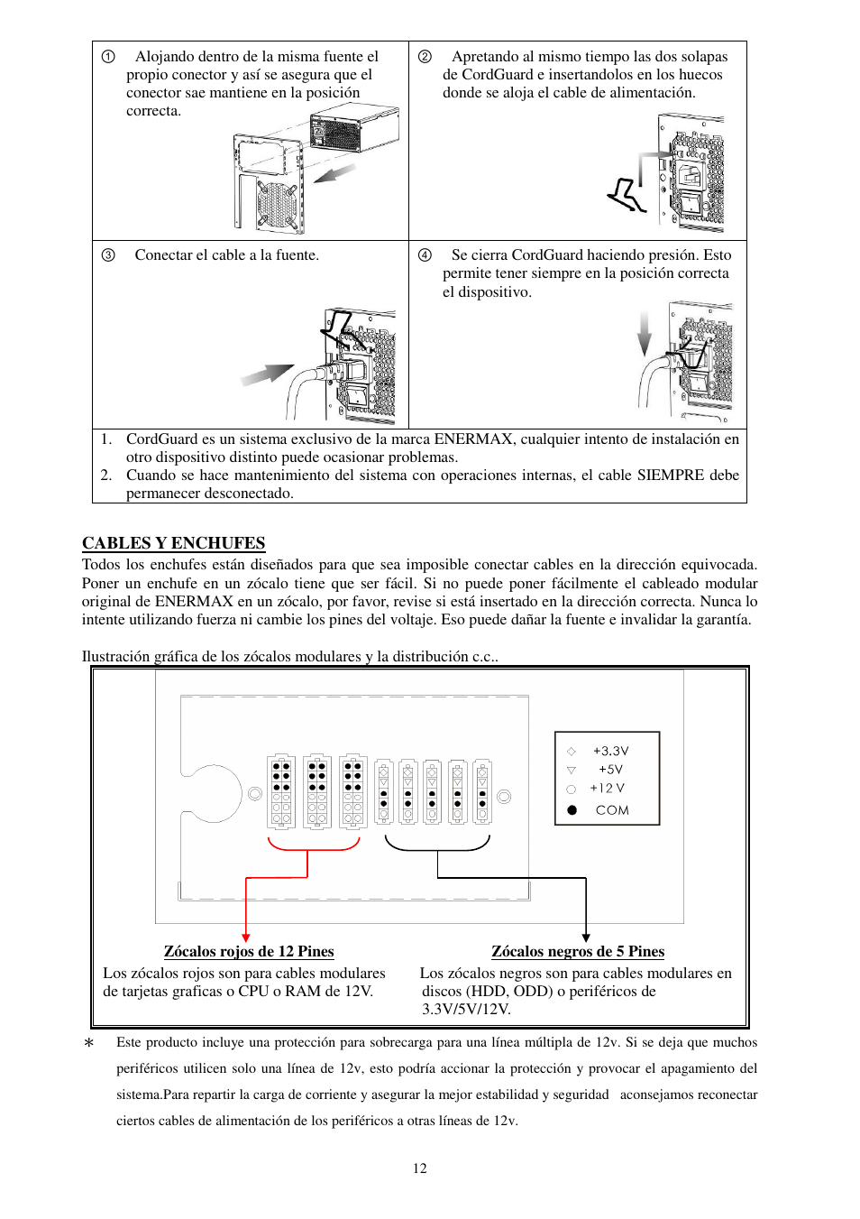 Enermax Platimax EPM1000EWT User Manual | Page 14 / 56