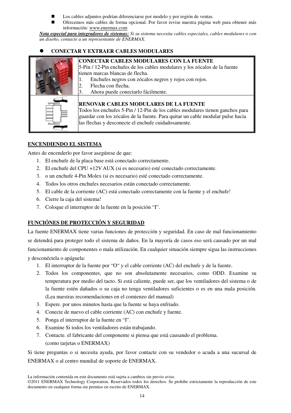 Enermax Platimax EPM1000EWT User Manual | Page 16 / 56
