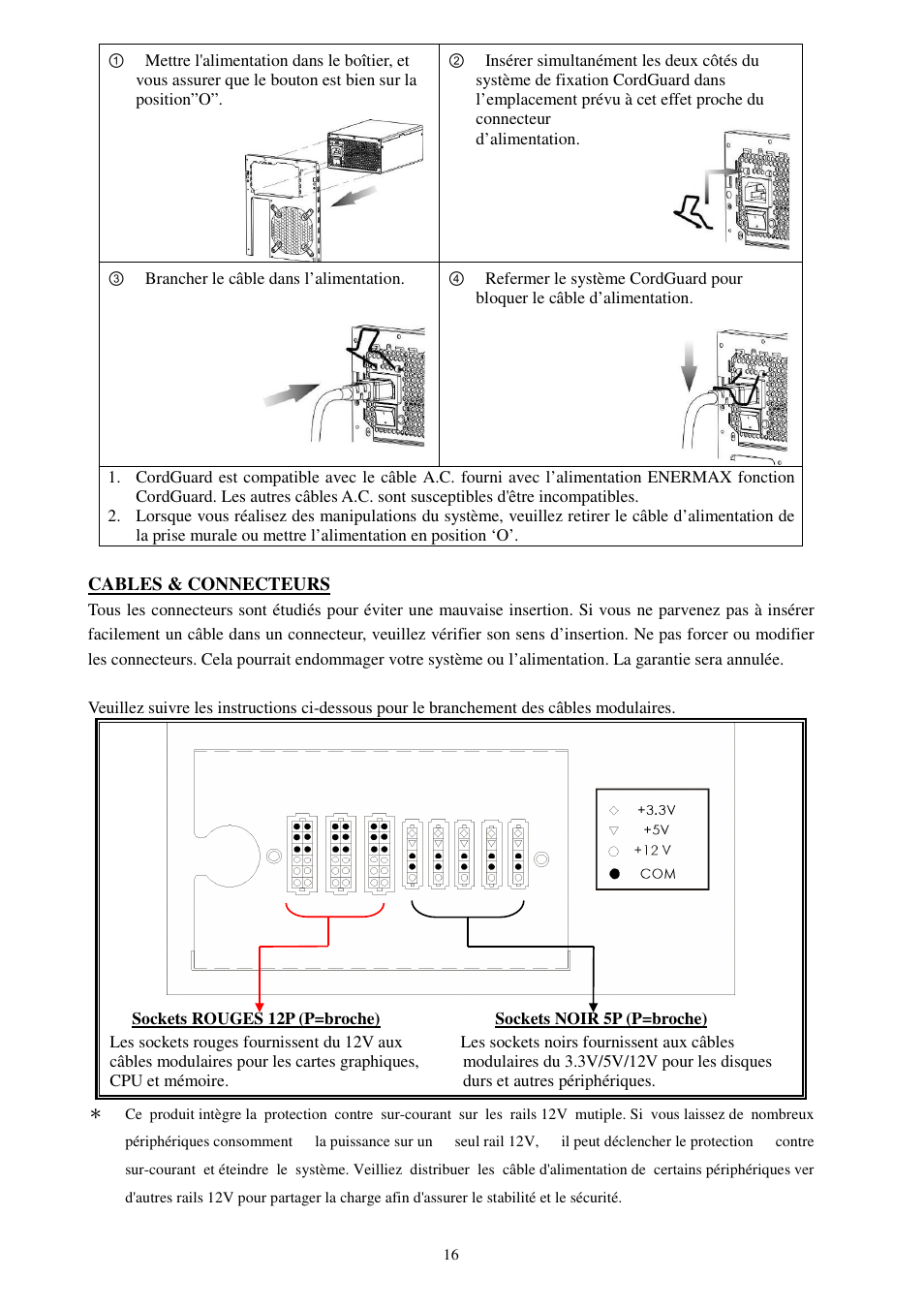 Enermax Platimax EPM1000EWT User Manual | Page 18 / 56