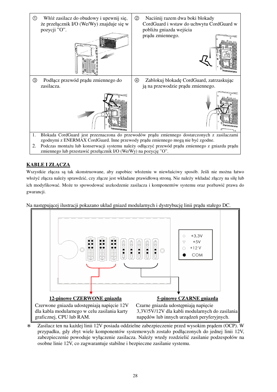 Enermax Platimax EPM1000EWT User Manual | Page 30 / 56