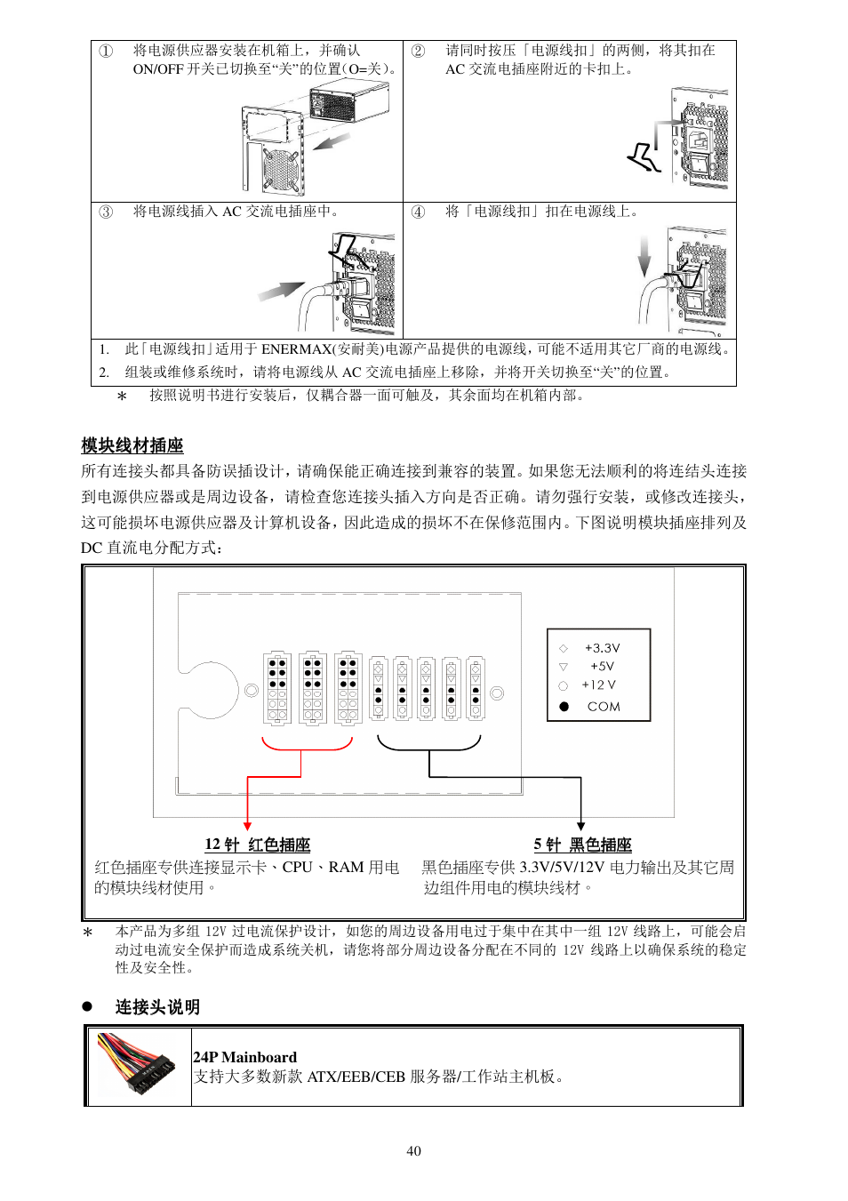 Enermax Platimax EPM1000EWT User Manual | Page 42 / 56