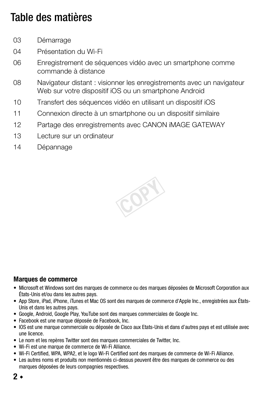 Canon LEGRIA HF R48 User Manual | Page 34 / 116