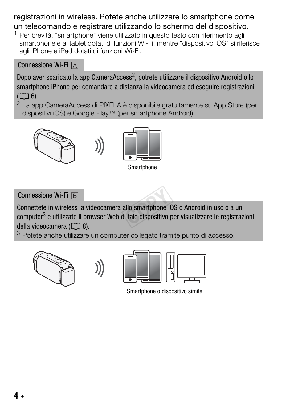 Cop y | Canon LEGRIA HF R48 User Manual | Page 64 / 116