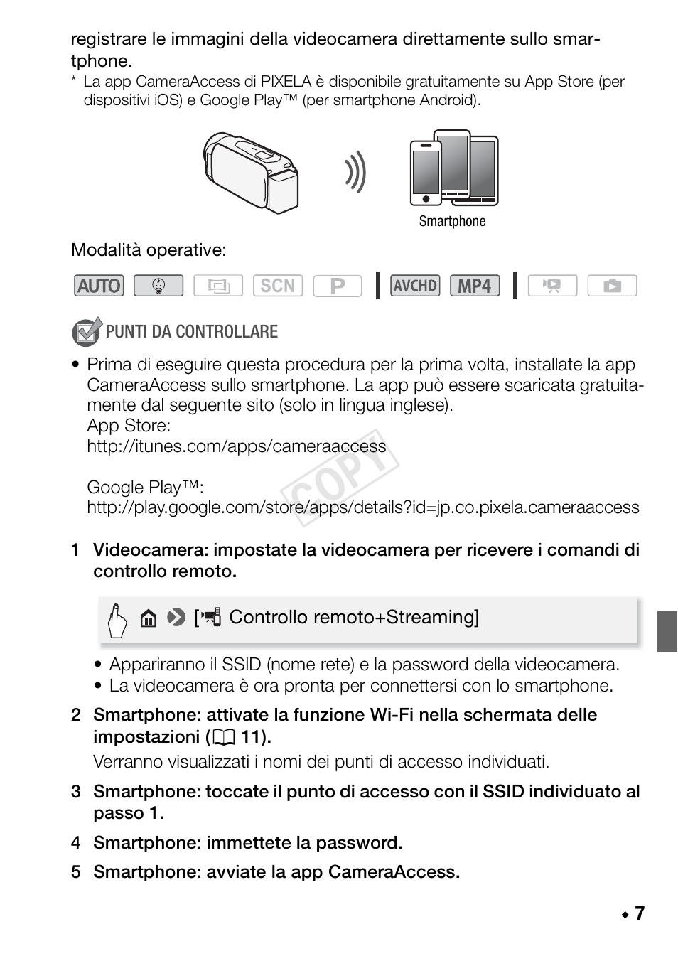 Cop y | Canon LEGRIA HF R48 User Manual | Page 67 / 116