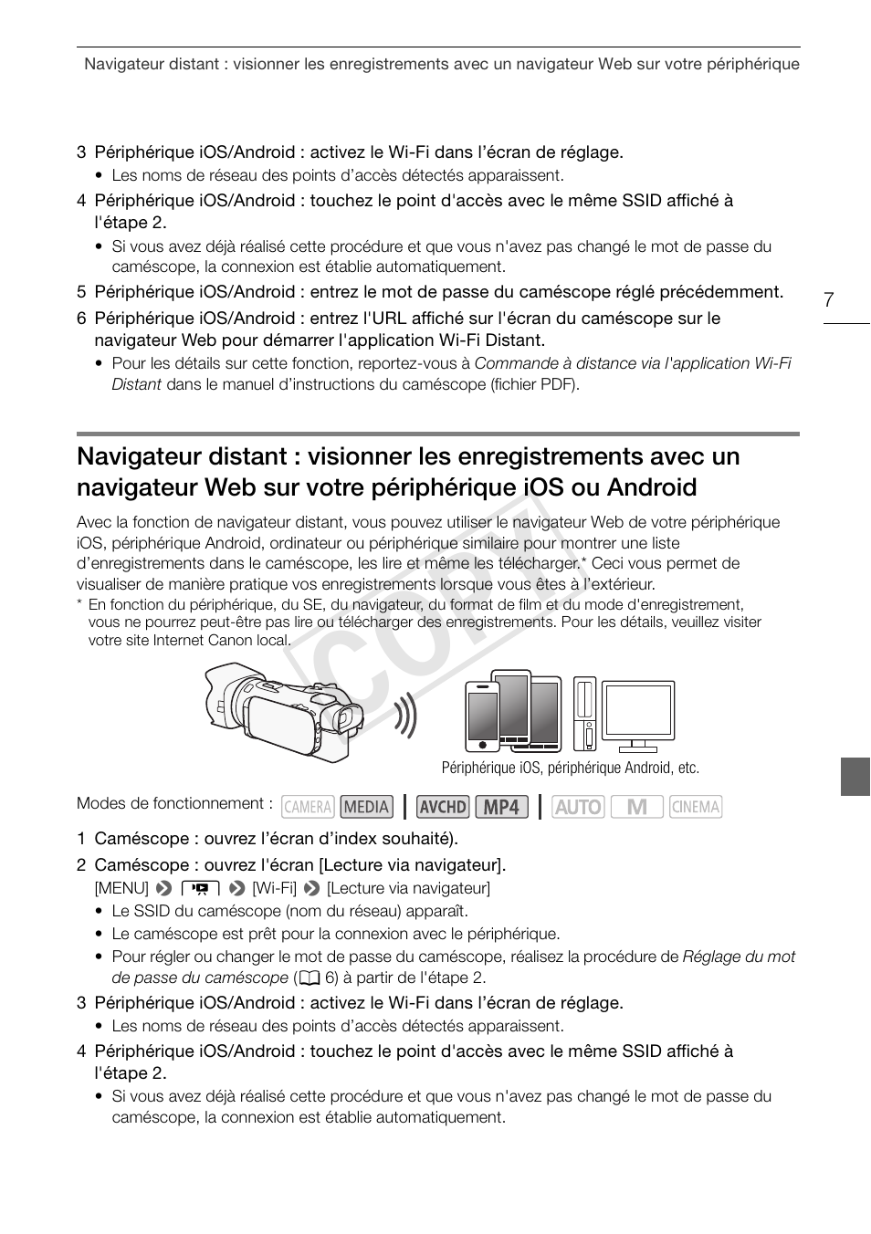 Cop y | Canon LEGRIA HF G30 User Manual | Page 19 / 89