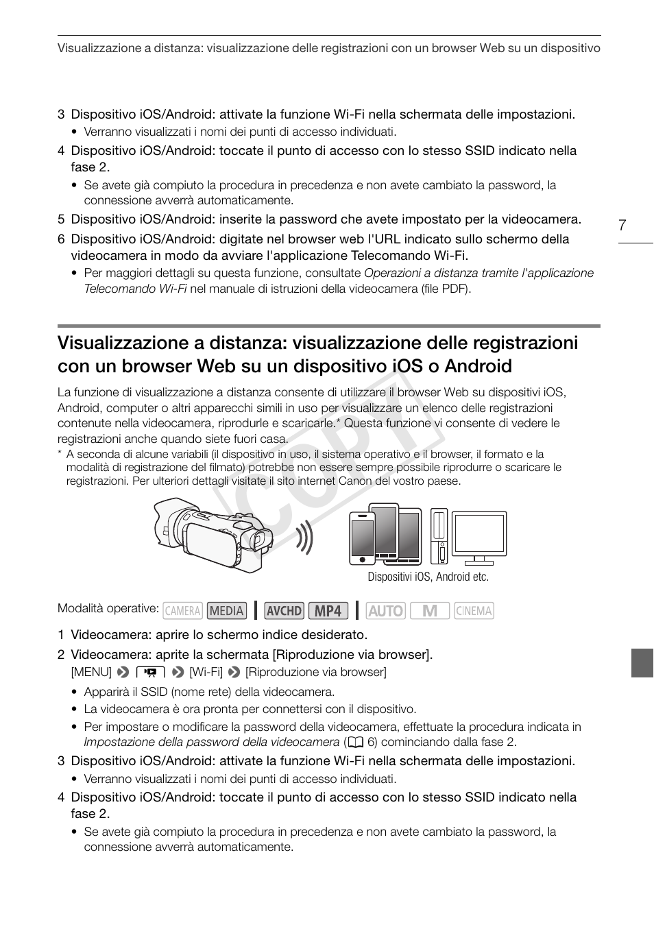 Cop y | Canon LEGRIA HF G30 User Manual | Page 45 / 89