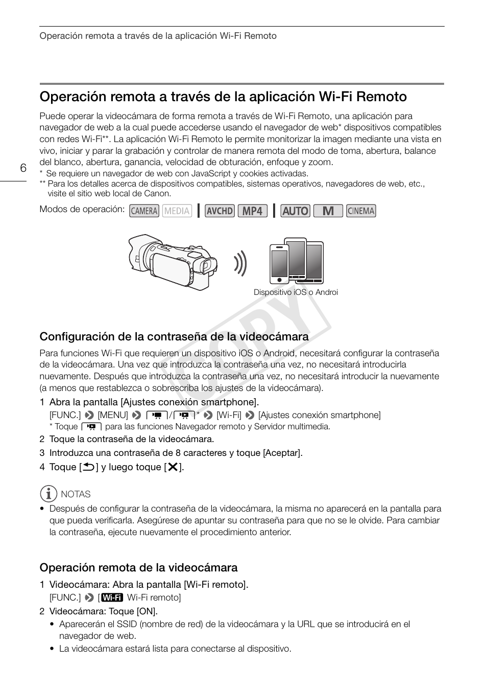 Cop y | Canon LEGRIA HF G30 User Manual | Page 56 / 89