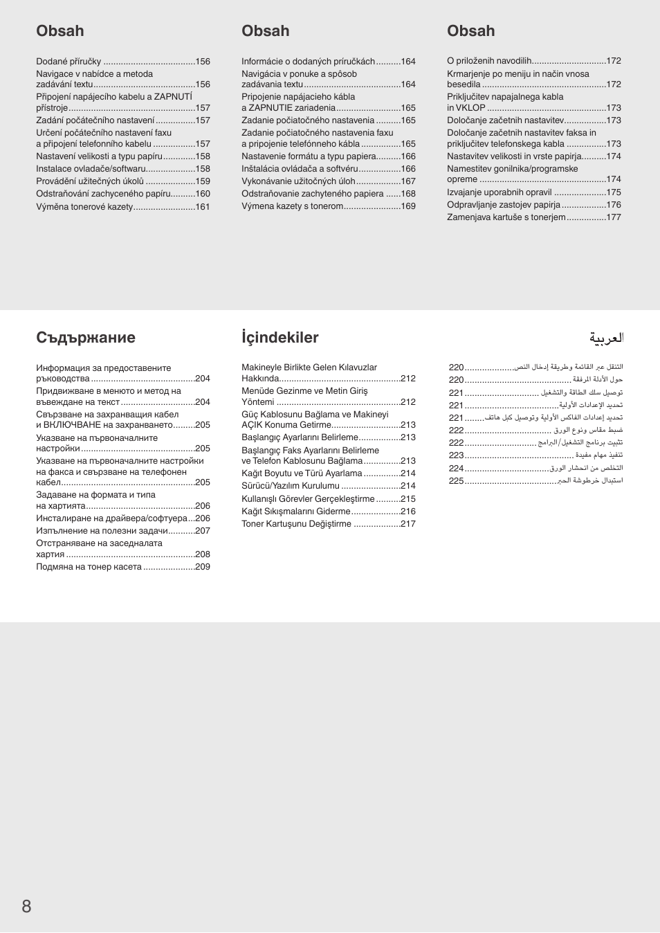 Canon i-SENSYS FAX-L410 User Manual | Page 8 / 236