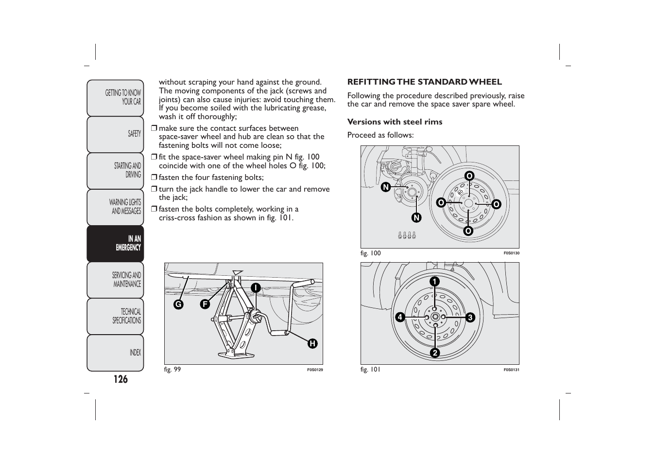 FIAT 500 User Manual | Page 127 / 218