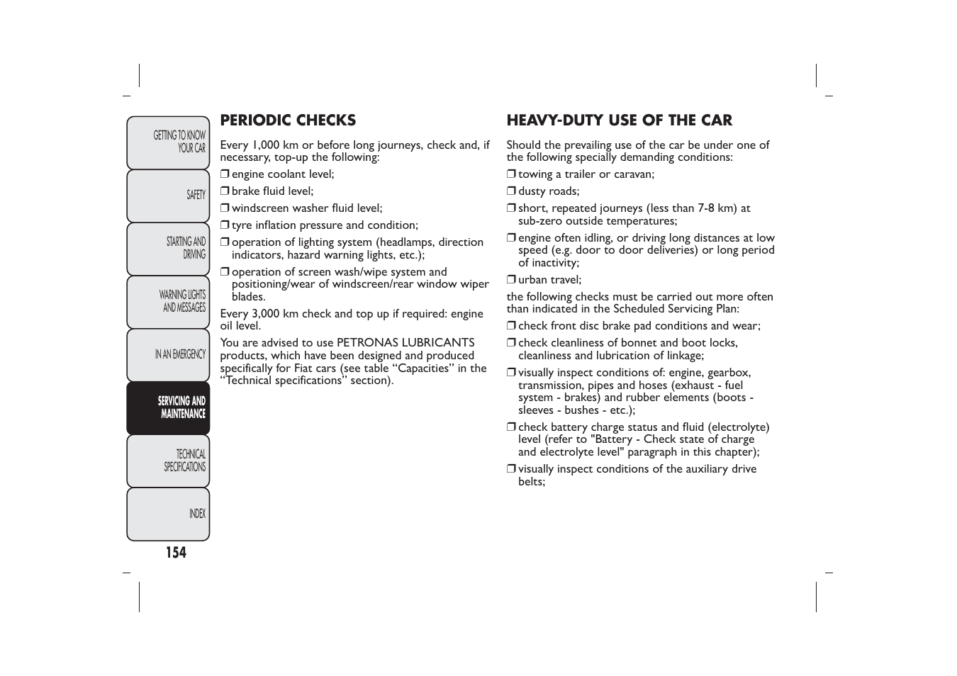 FIAT 500 User Manual | Page 155 / 218