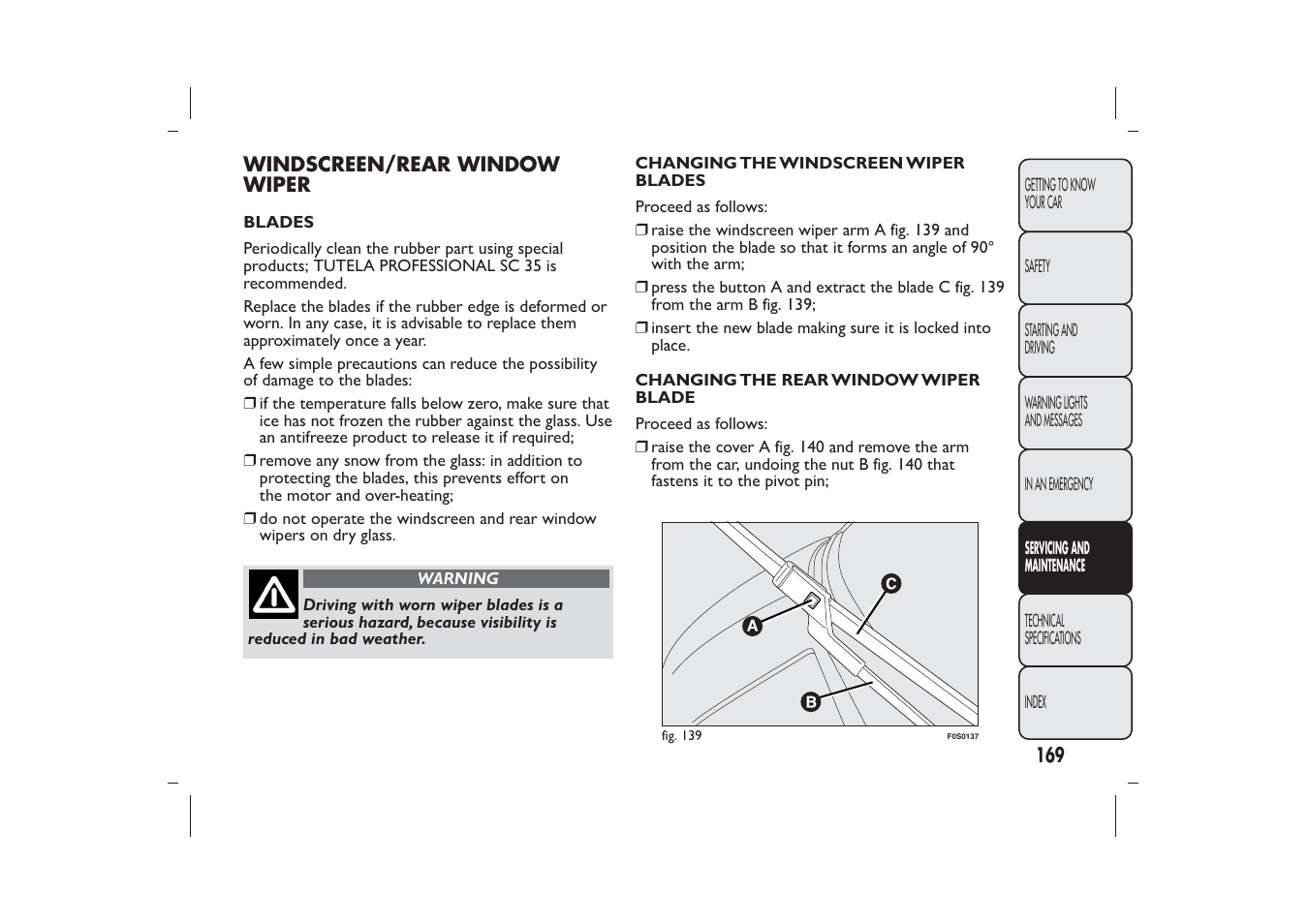 FIAT 500 User Manual | Page 170 / 218