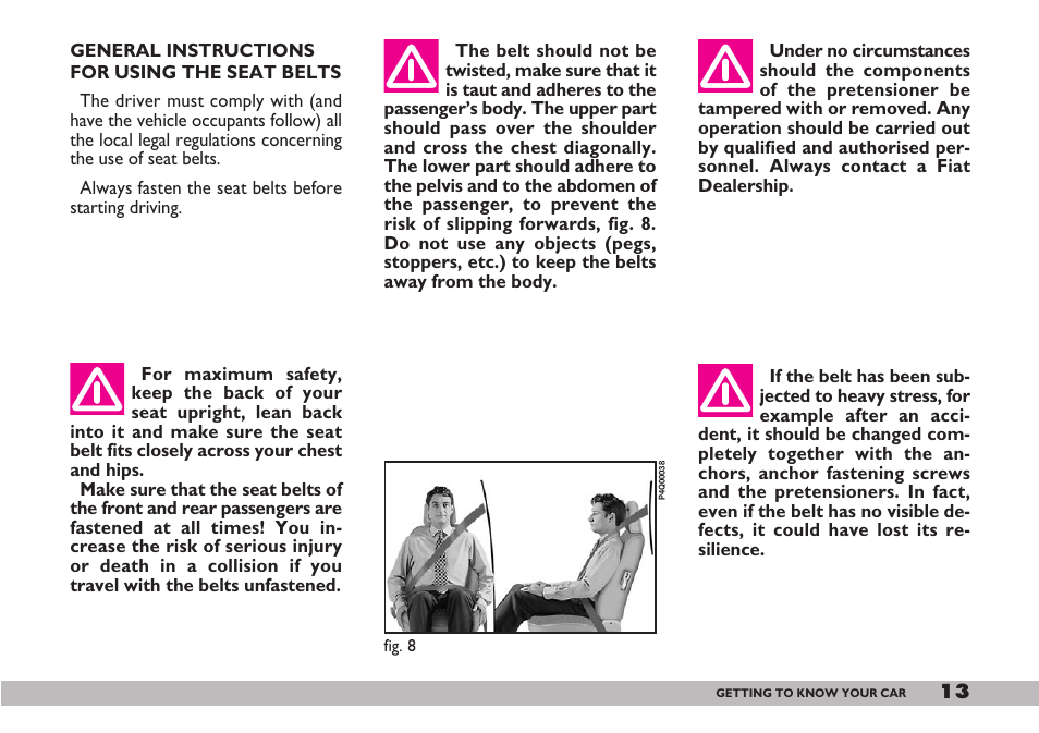 FIAT 600 User Manual | Page 14 / 154