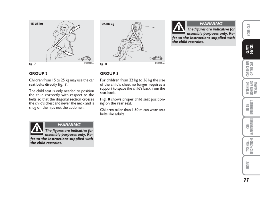 FIAT 500 User Manual | Page 78 / 186