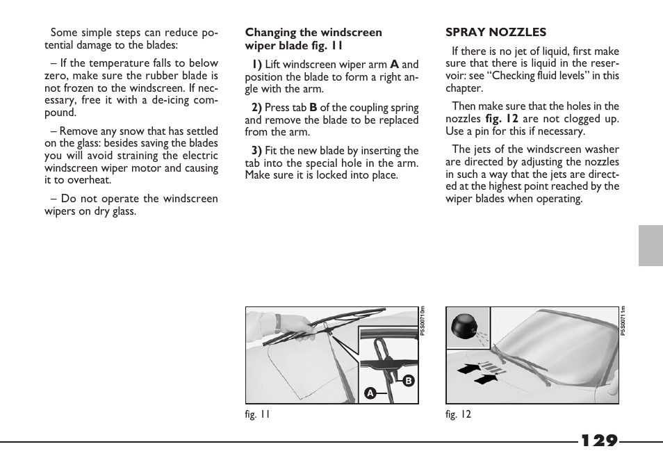 FIAT Barchetta User Manual | Page 130 / 170