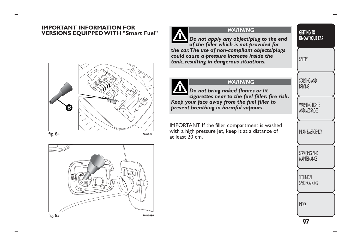 FIAT Panda User Manual | Page 101 / 284