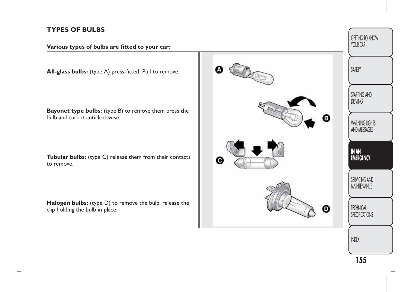 FIAT Panda User Manual | Page 159 / 284