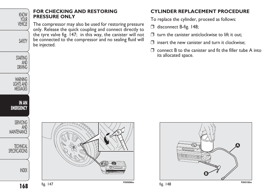 FIAT Nuovo Doblo' Panorama User Manual | Page 172 / 283