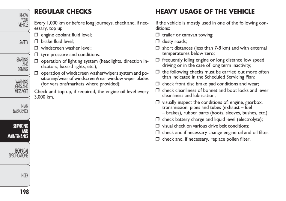 FIAT Nuovo Doblo' Panorama User Manual | Page 202 / 283