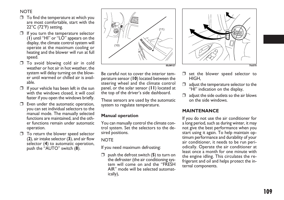 FIAT Sedici User Manual | Page 110 / 270
