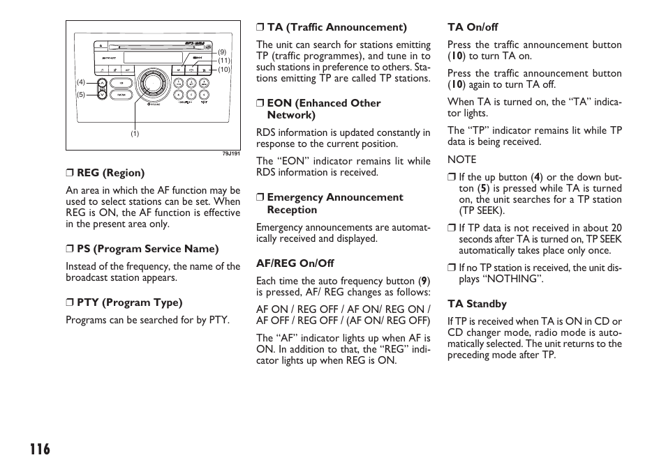 FIAT Sedici User Manual | Page 117 / 270