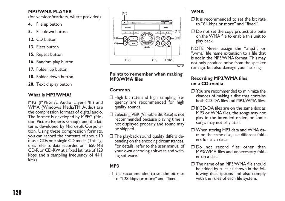 FIAT Sedici User Manual | Page 121 / 270