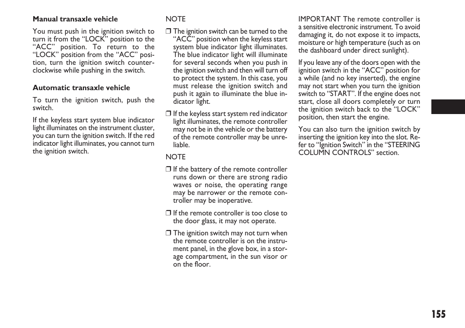FIAT Sedici User Manual | Page 156 / 270