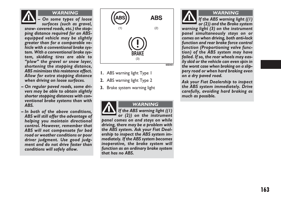 FIAT Sedici User Manual | Page 164 / 270