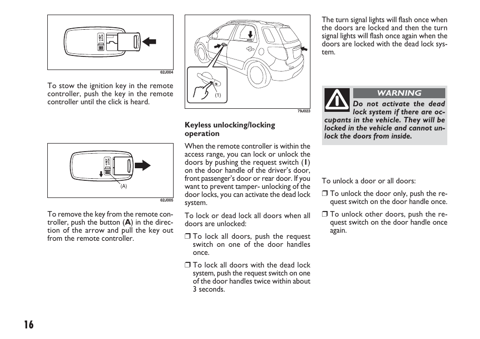 FIAT Sedici User Manual | Page 17 / 270