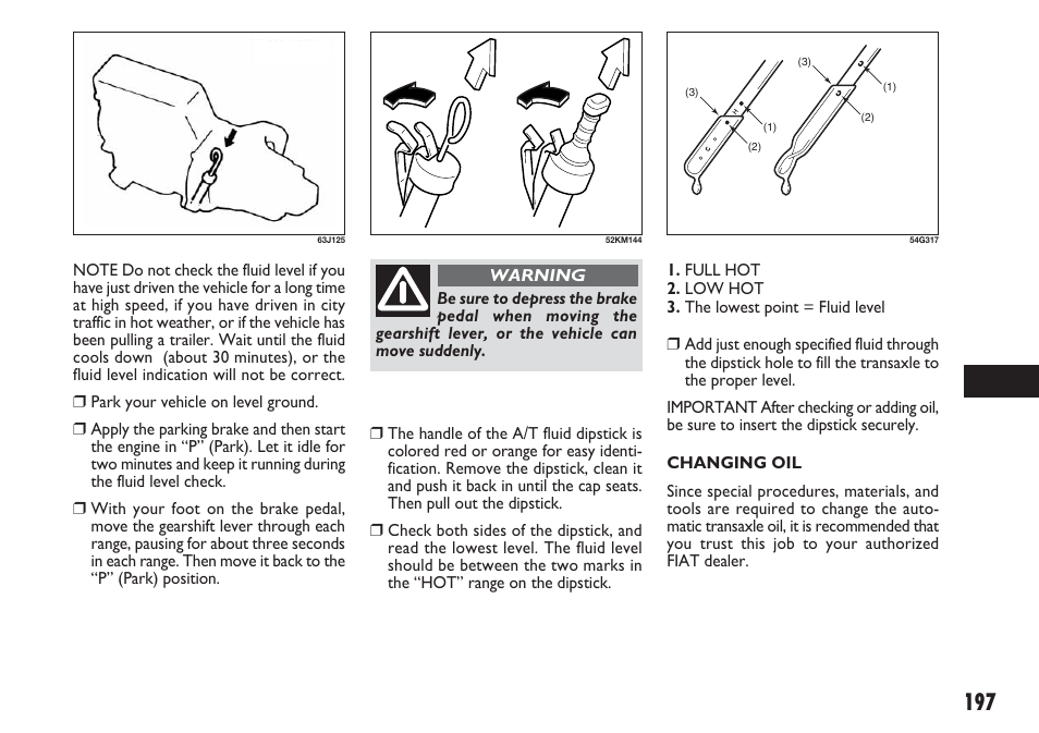 FIAT Sedici User Manual | Page 198 / 270