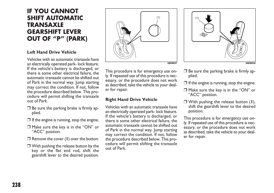FIAT Sedici User Manual | Page 239 / 270