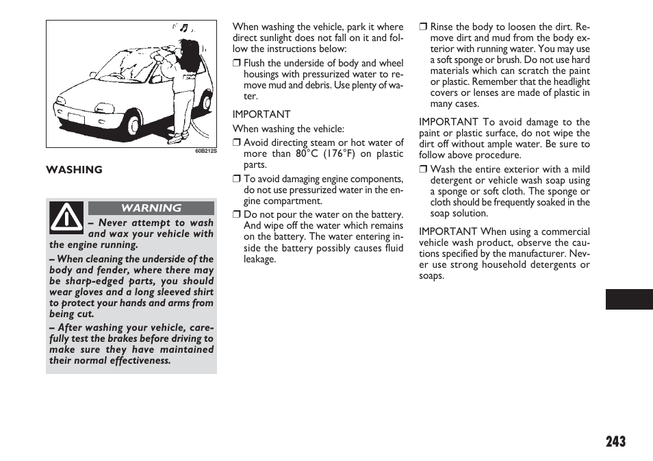 FIAT Sedici User Manual | Page 244 / 270
