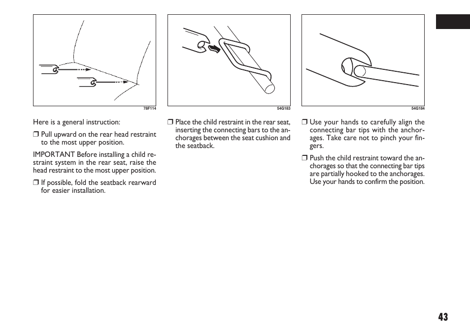 FIAT Sedici User Manual | Page 44 / 270