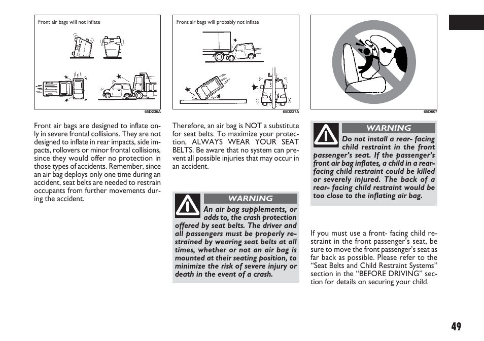 FIAT Sedici User Manual | Page 50 / 270