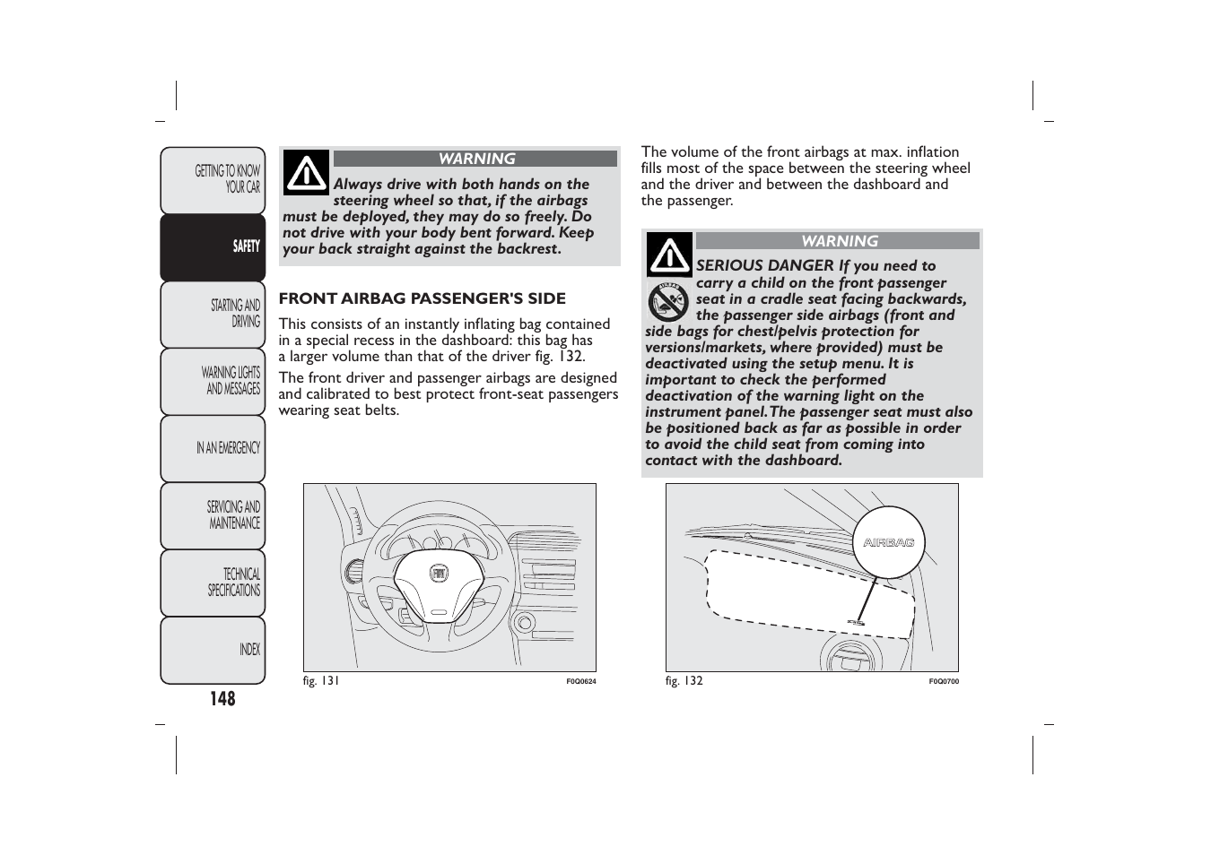 FIAT Bravo User Manual | Page 152 / 299