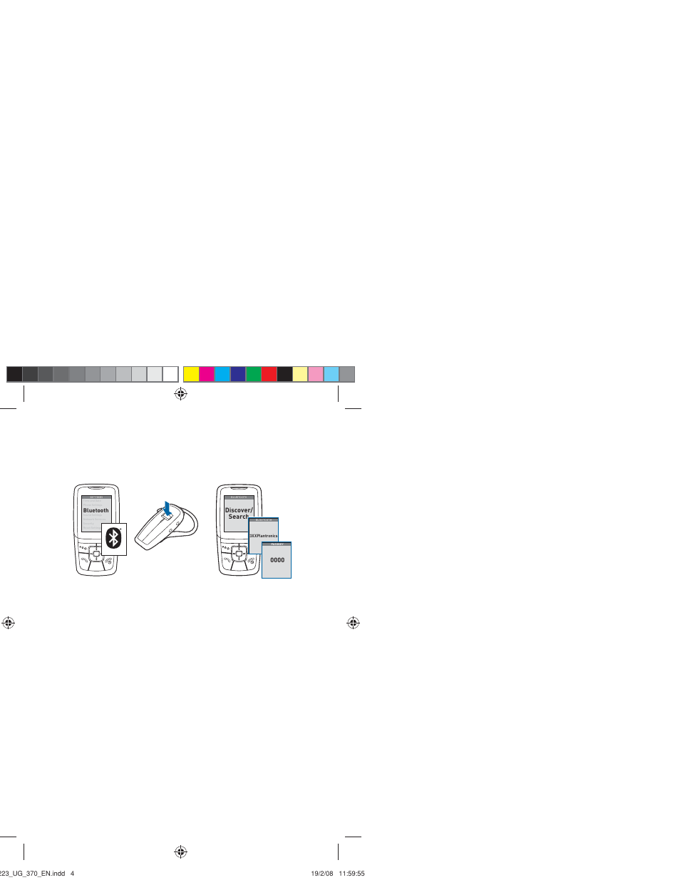 Pairing your headset | Plantronics Explorer 370 User Manual | Page 8 / 18