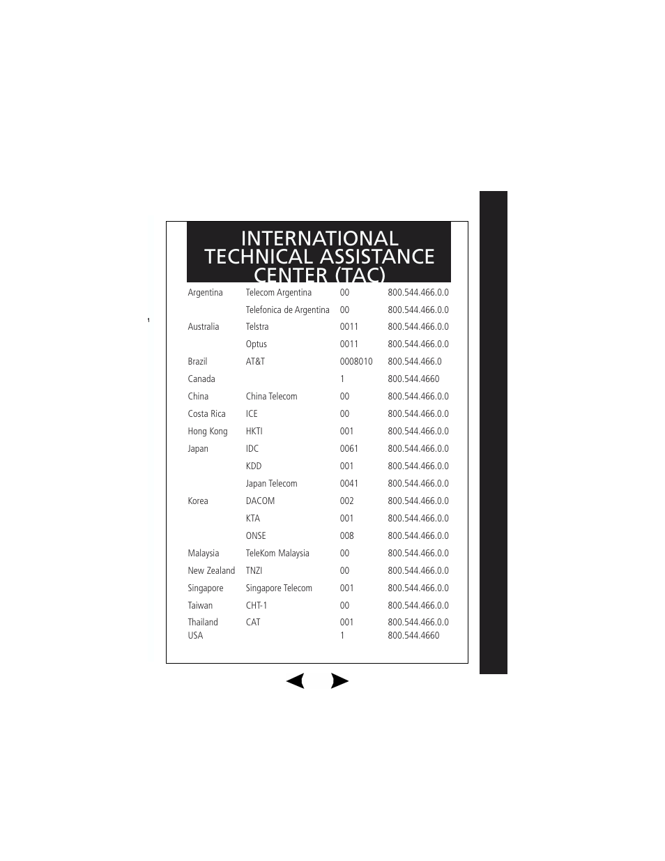 International technical assistance center (tac), Echnical assistance center (tac), Registration | Information, Fcc requirements—part 68 | Plantronics DuoPro User Manual | Page 16 / 18