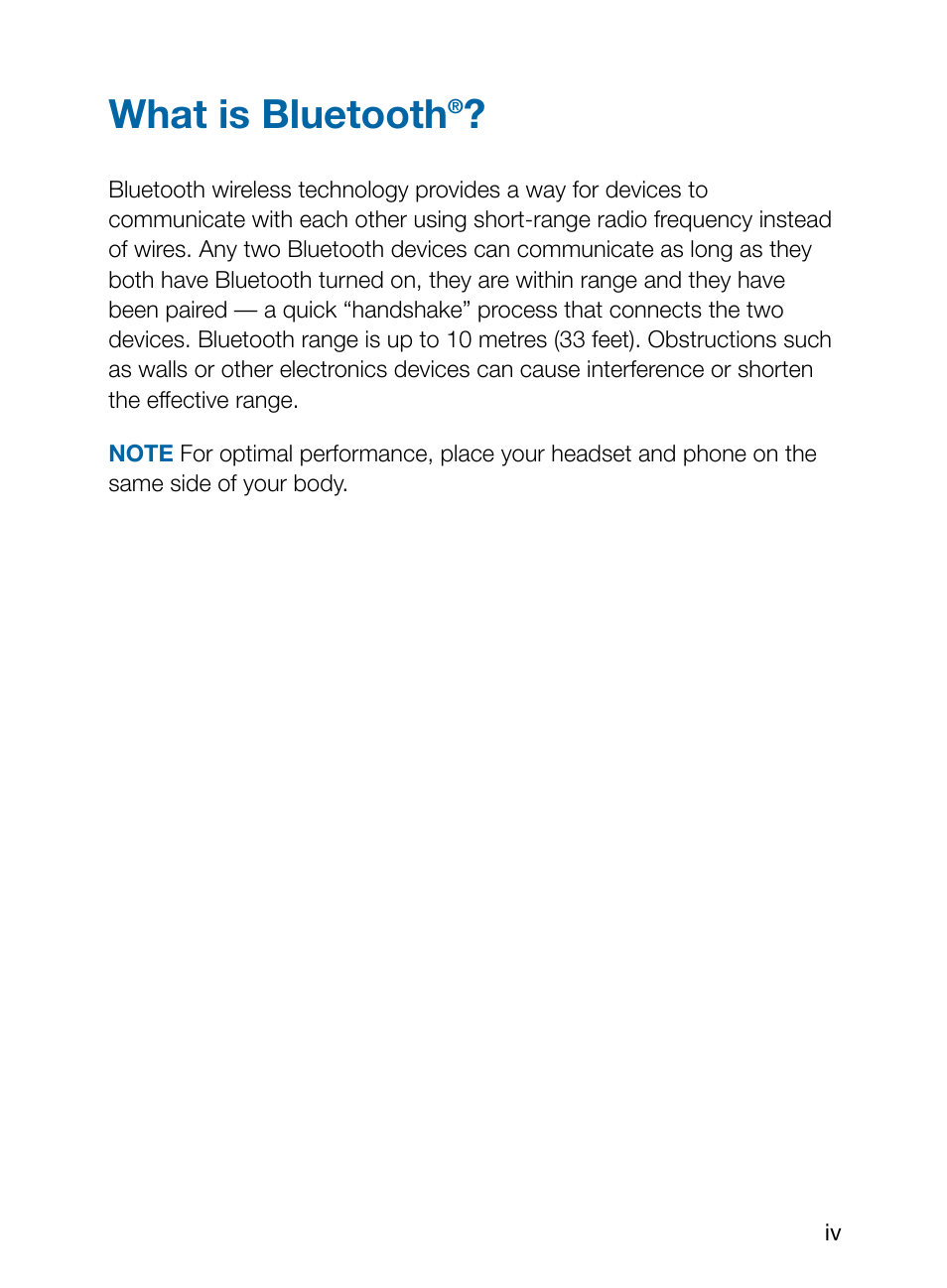 What is bluetooth | Plantronics Explorer 210 User Manual | Page 4 / 18