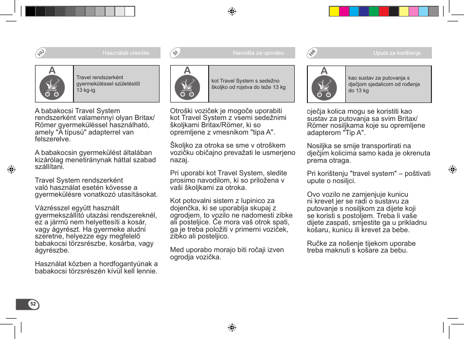 Britax B-Motion User Manual | Page 54 / 134