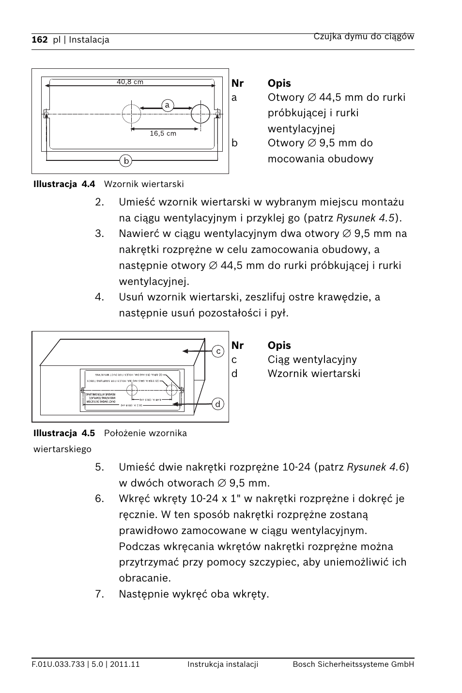Bosch FAD-420-HS-EN Duct Smoke Detector User Manual | Page 162 / 224