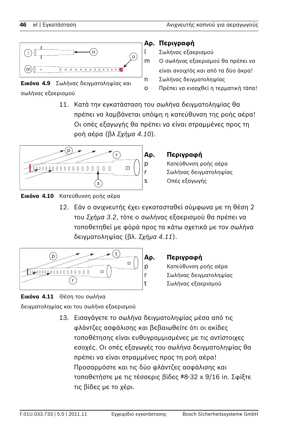 Bosch FAD-420-HS-EN Duct Smoke Detector User Manual | Page 46 / 224