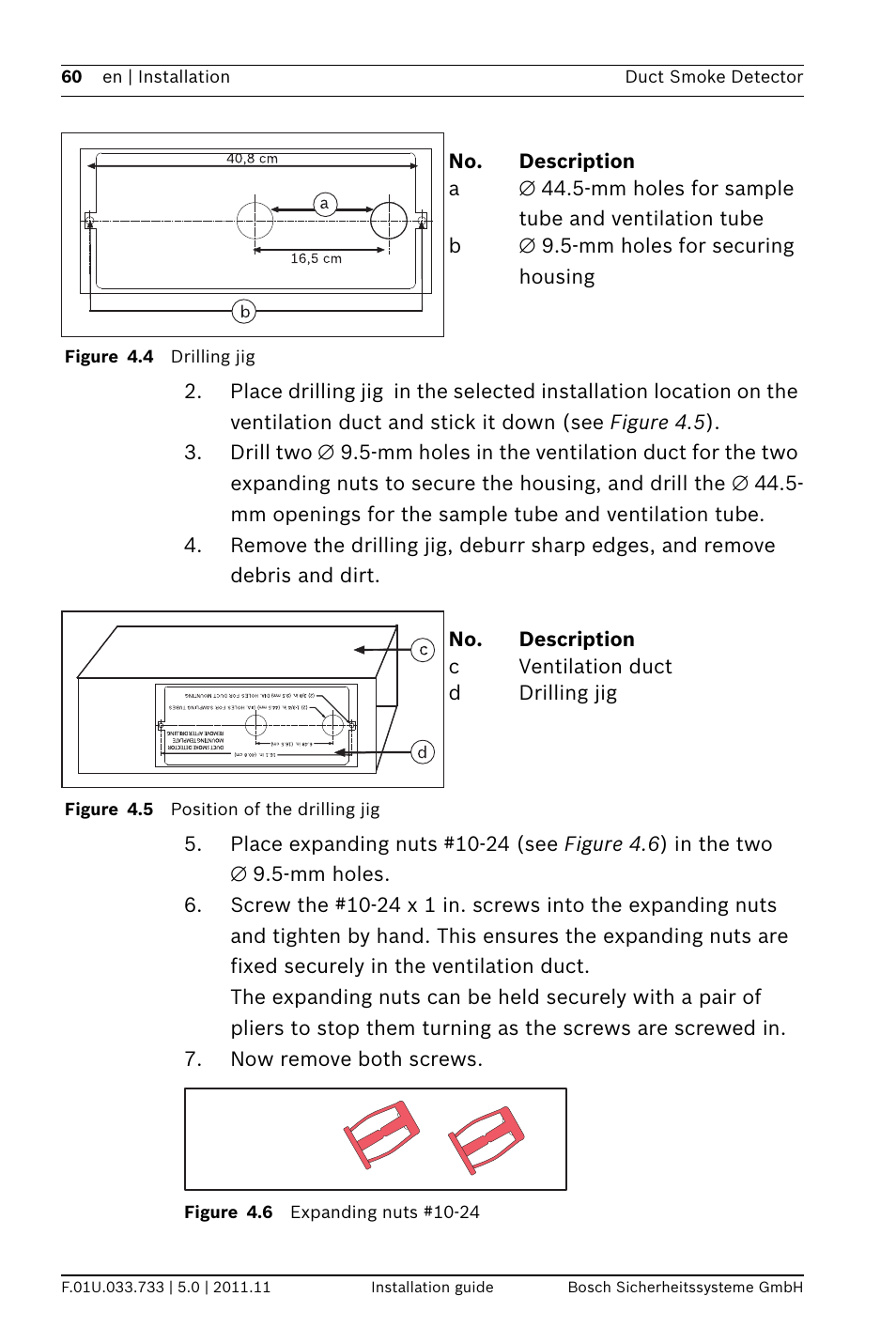Bosch FAD-420-HS-EN Duct Smoke Detector User Manual | Page 60 / 224