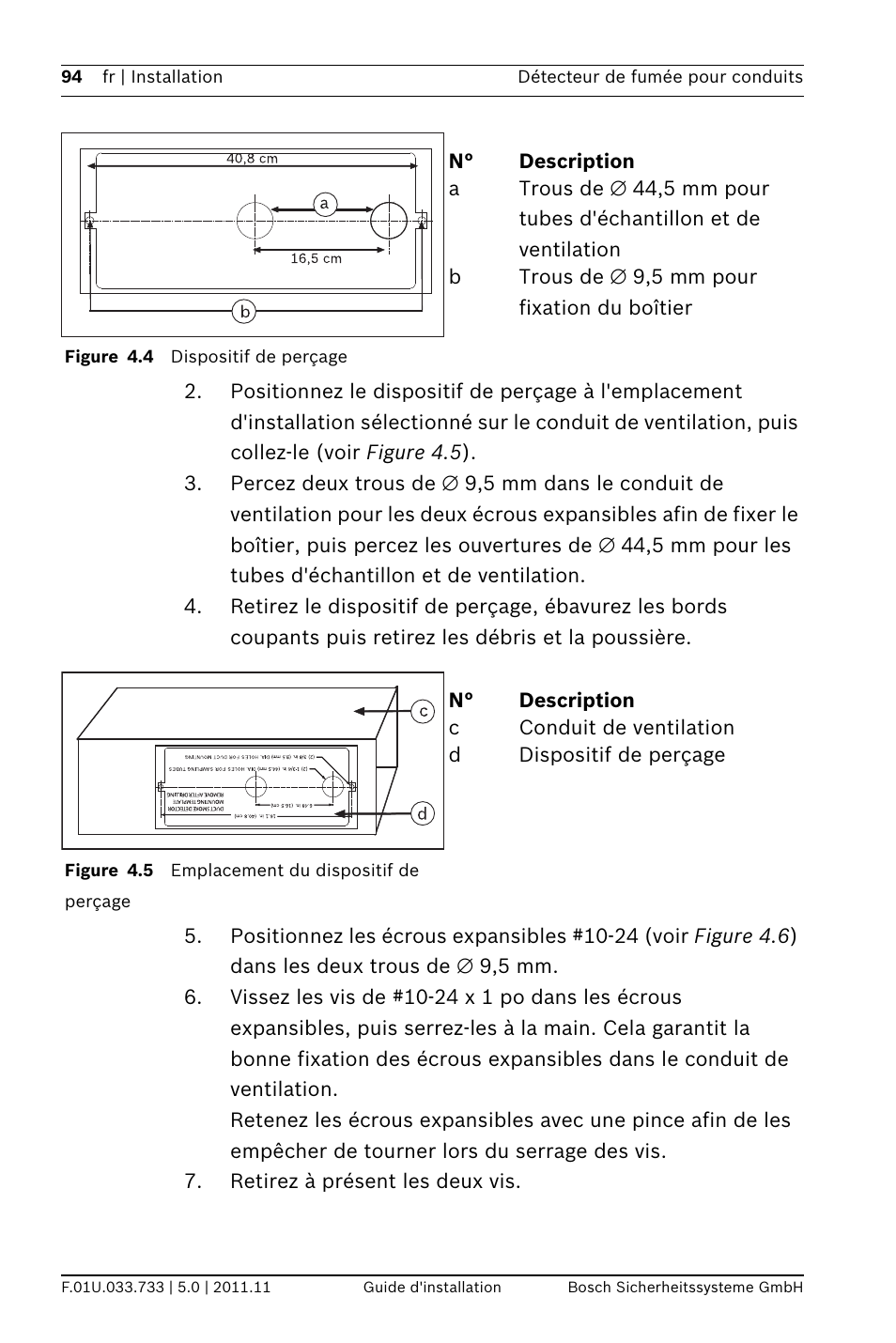 Bosch FAD-420-HS-EN Duct Smoke Detector User Manual | Page 94 / 224