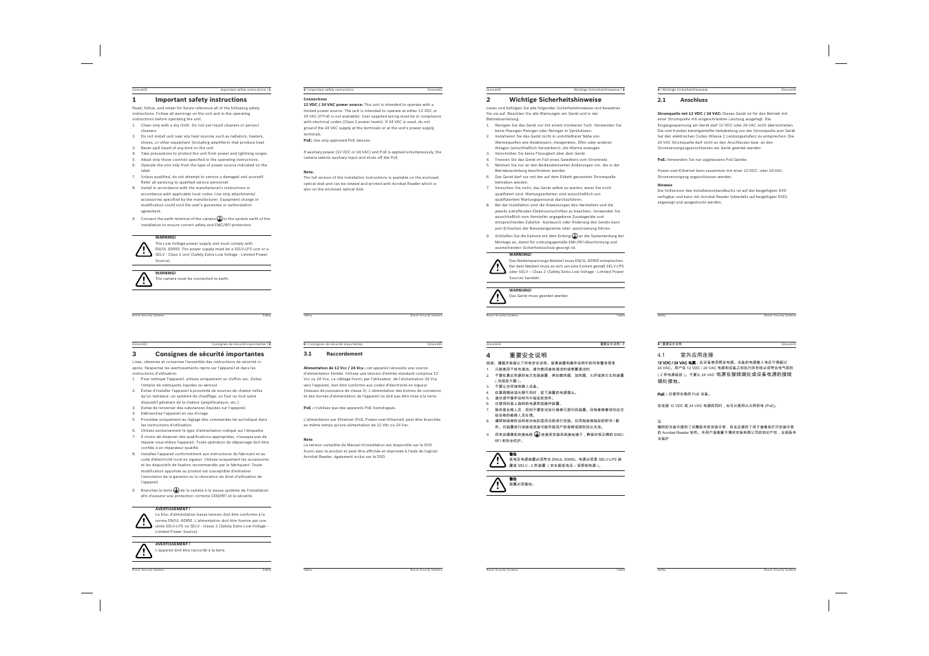 Bosch DINION starlight HD 720p60 User Manual | Page 2 / 2