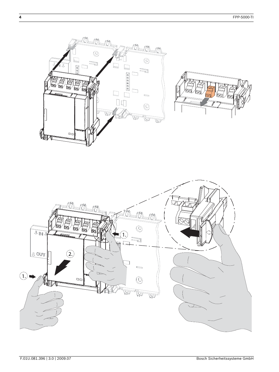 Bosch FPP-5000-TI Trouble Interface for FPP-5000 User Manual | Page 4 / 28