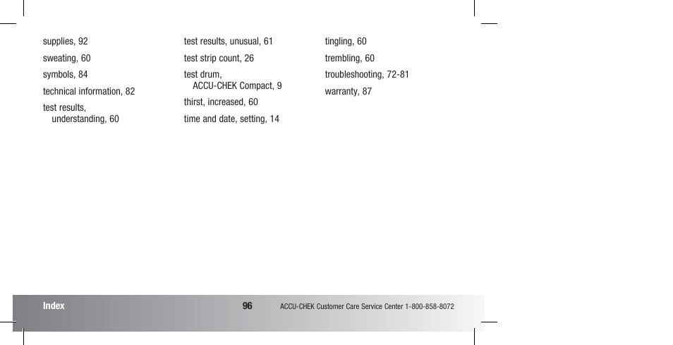 Accu-Chek Compact Plus User Manual | Page 98 / 196