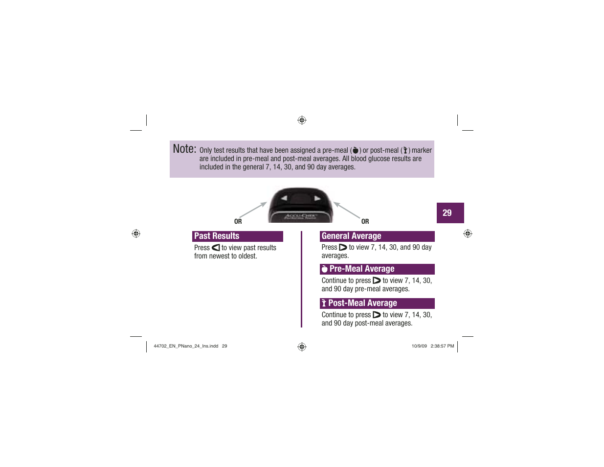 Акку-Чек Перформа Нано User Manual | Page 31 / 332
