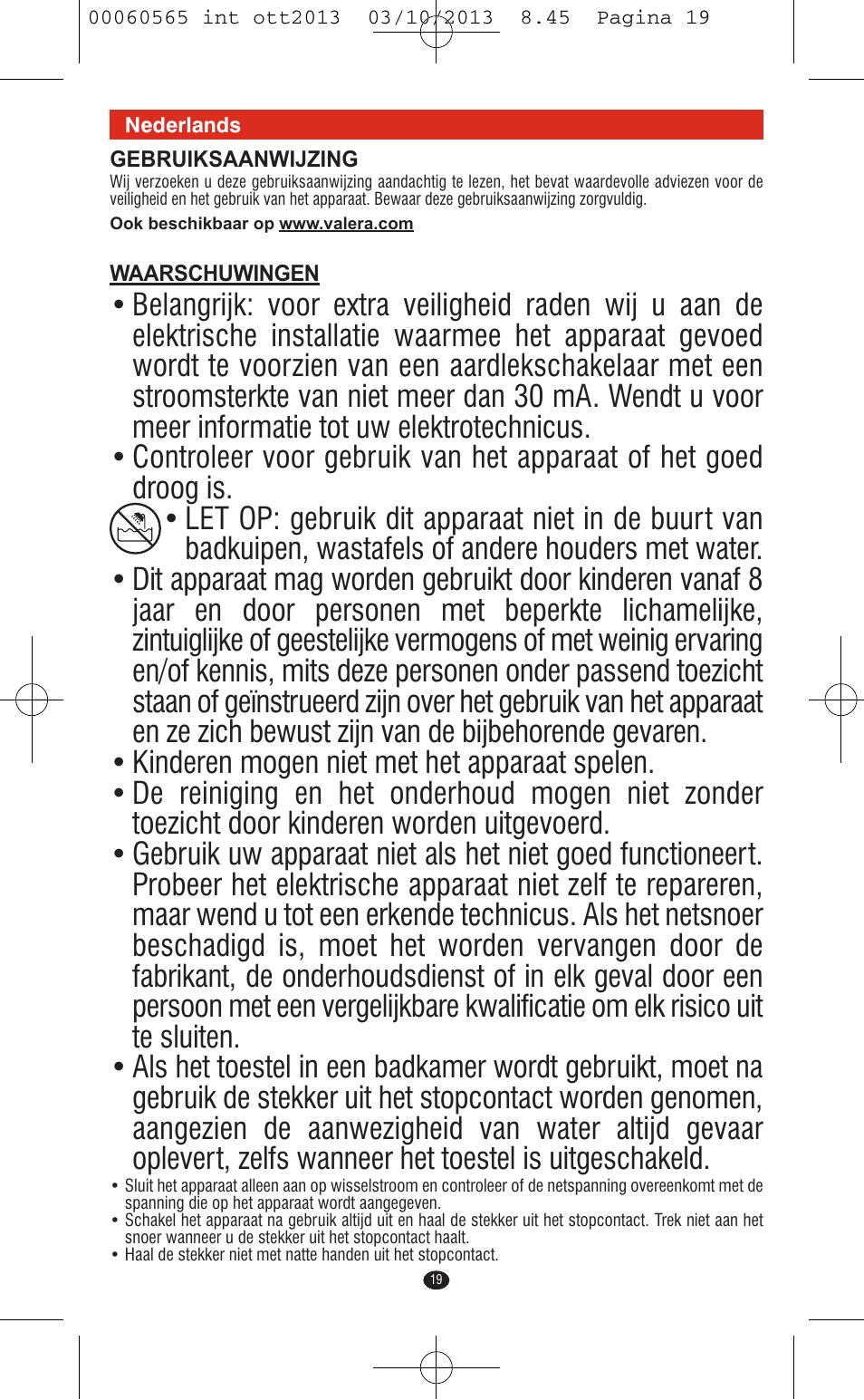 VALERA ABSOLUT User Manual | Page 17 / 66