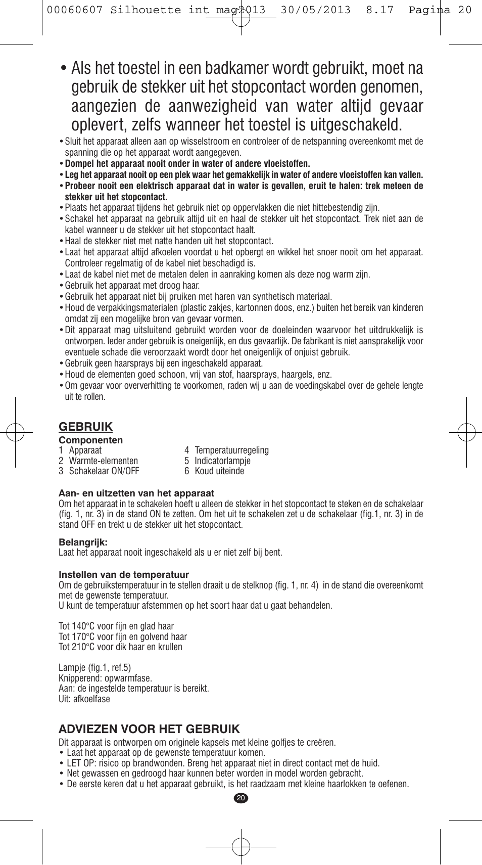 VALERA SILHOUETTE User Manual | Page 18 / 78