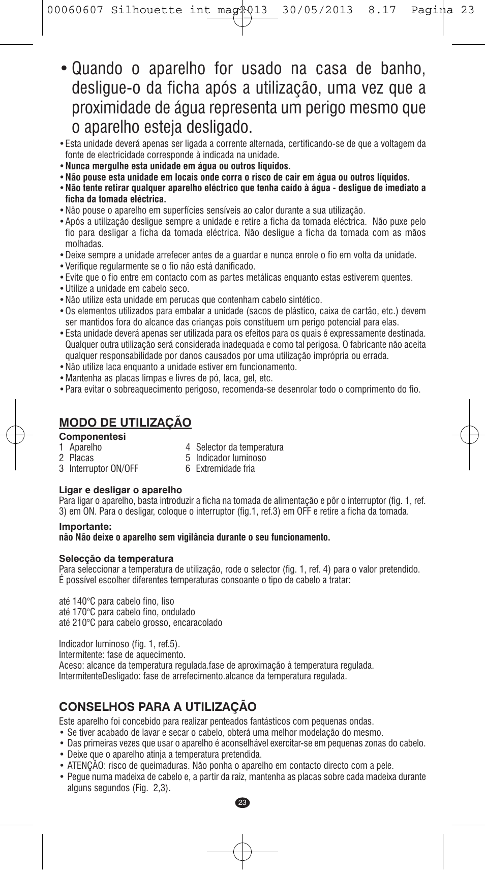 VALERA SILHOUETTE User Manual | Page 21 / 78