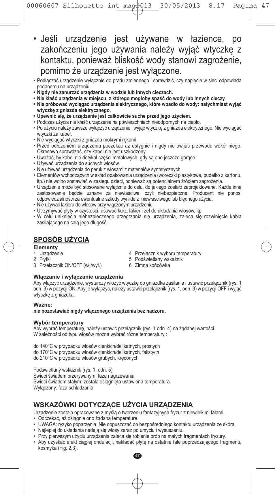 VALERA SILHOUETTE User Manual | Page 45 / 78